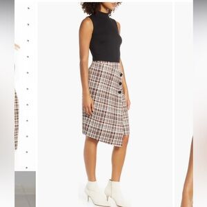 Chelsea 28 Ponte Knit & Tweed Sleeveless Dress size 10